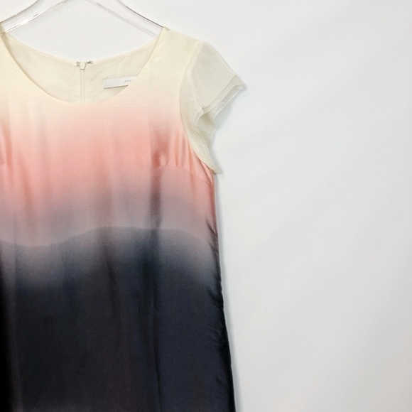 Ana Capri Ombre Watercolor Scallop Hem Dress S - Picture 4 of 8